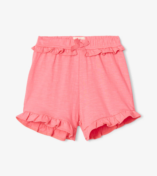 Hatley Baby & Toddler Girls Pink Ruffle Shorts