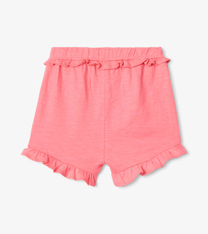 Hatley Baby & Toddler Girls Pink Ruffle Shorts