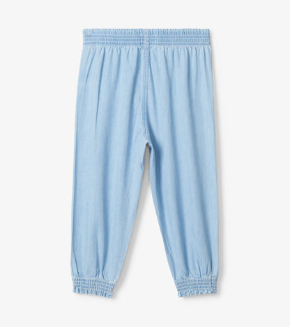 Hatley Baby & Toddler Girls Denim Baggy Pants