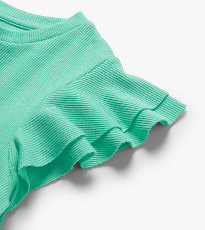 Hatley Girls Opal Ruffle Sleeve Tank