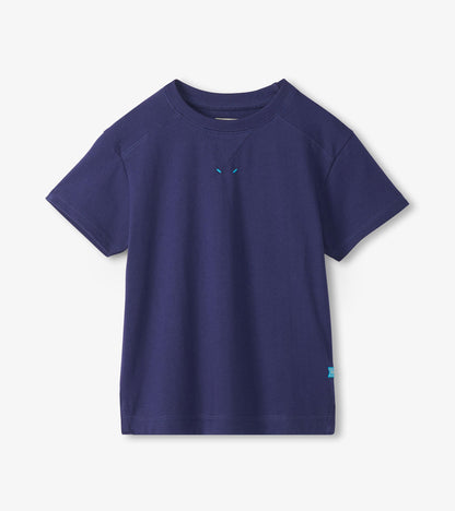 Hatley Boys Patriot Blue Drop Shoulder T-Shirt