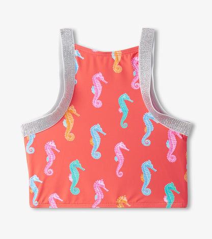 Hatley Girls Painted Sea Horse Tankini Set