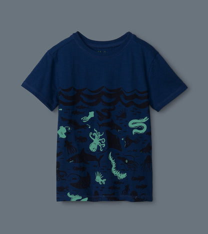 Hatley Ocean Glow In The Dark Graphic Tee
