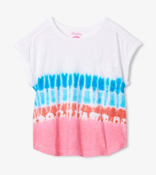 Hatley Rainbow Tie Dye Relaxed Tee