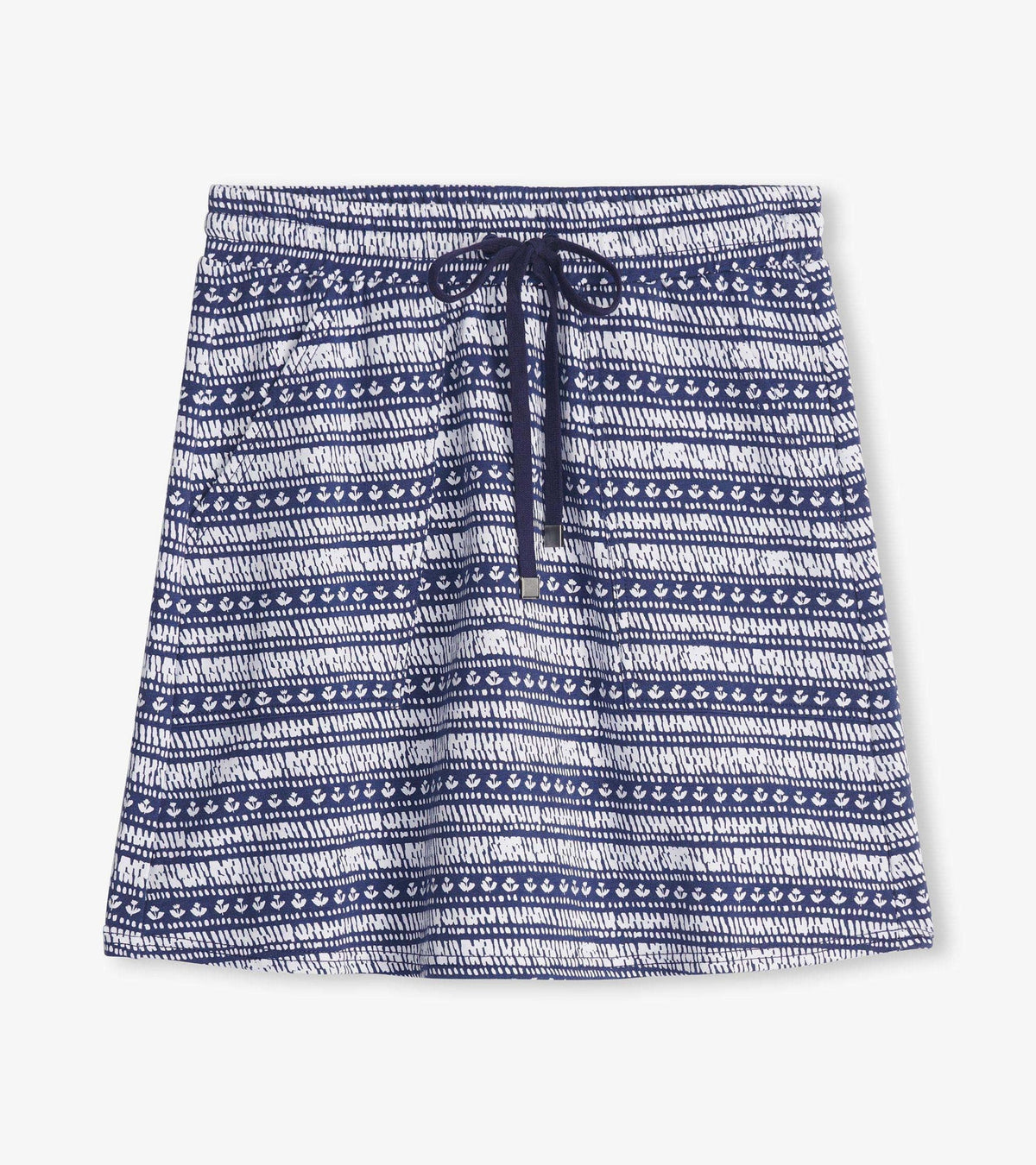 Hatley Christine Skirt - Blue Brush Stripes