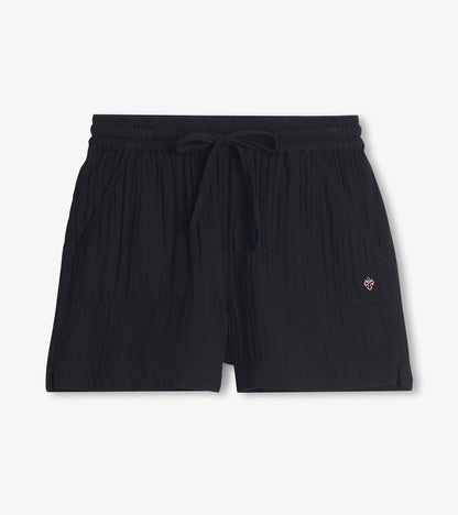 Hatley Everywhere Shorts - Caviar Gauze