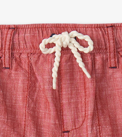 Hatley Boys Nautical Chambray Woven Shorts