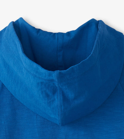 Hatley Boys Deep Blue Sky Zip-Up Hoodie