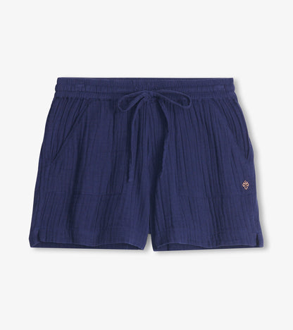 Hatley Everywhere Shorts - Navy Gauze