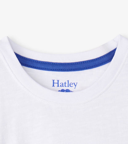 Hatley Girls Roller Skates Graphic Tee