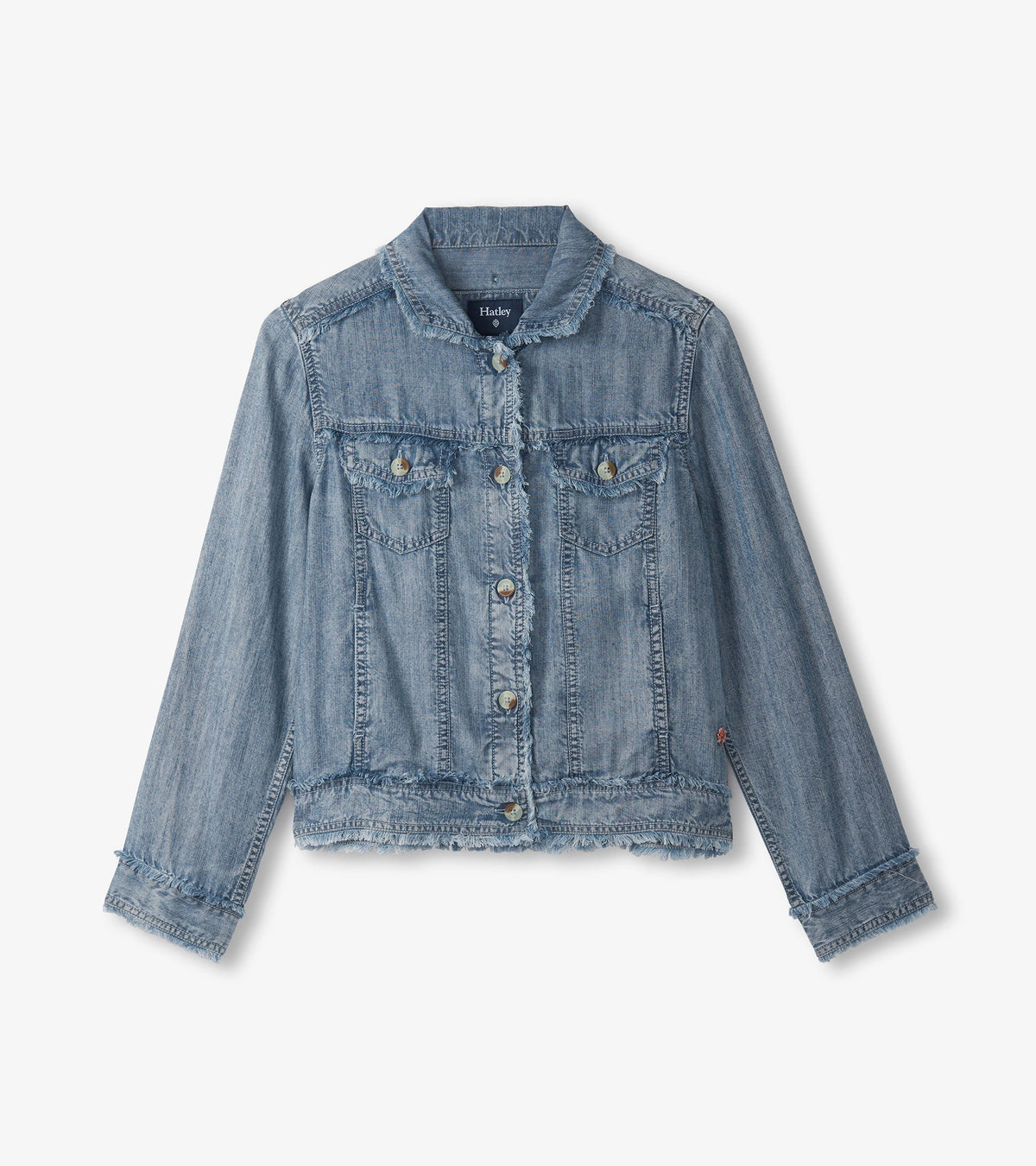 Hatley Tencel Jacket - Blue Acid Wash