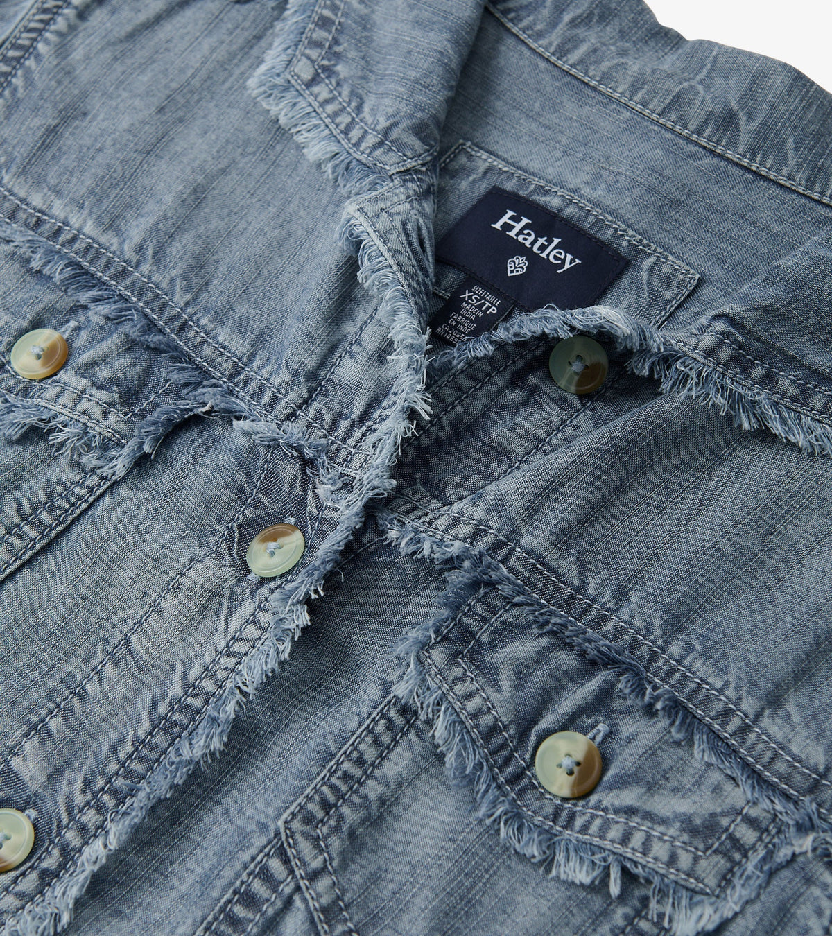 Hatley Tencel Jacket - Blue Acid Wash