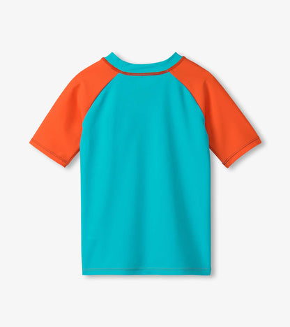 Hatley Boys Sharks Short Sleeve Rashguard