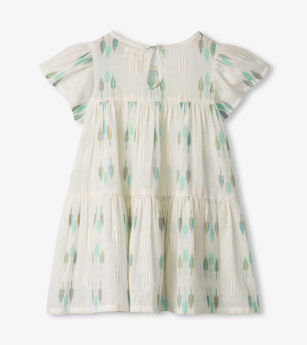 Hatley Baby & Toddler Girls Blue Feathers Woven Puff Dress