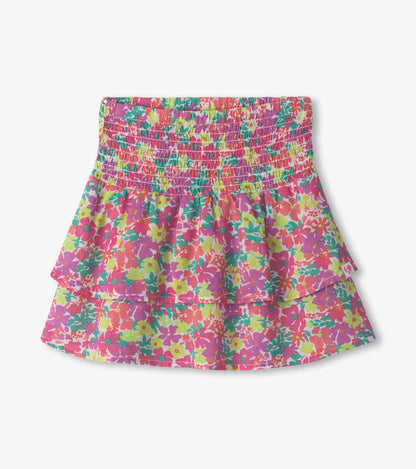 Hatley Girls Fresh Flowers Smocked Skirt