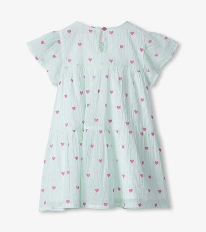 Hatley Baby & Toddler Girls Little Hearts Woven Puff Dress
