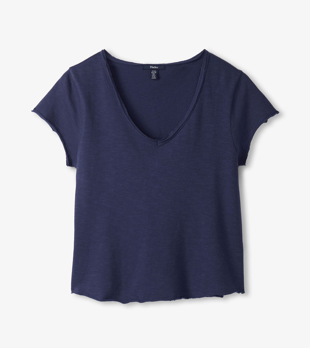 Hatley Sadie V-Neck Tee - Patriot Blue
