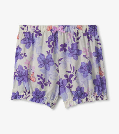 Hatley Baby & Toddler Girls Painted Magnolias Pin Tuck Tup & Bloomer Set