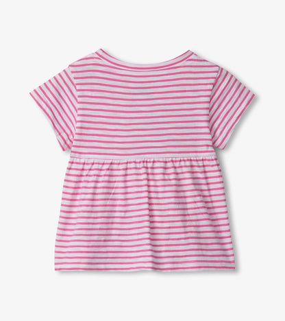 Hatley Baby & Toddler Girls Cherry Stripes Graphic Tee