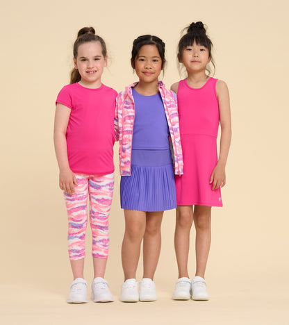 Hatley Girls Pink Active A-Line Dress