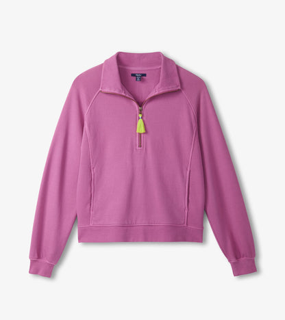 Hatley Mock Neck Pullover - Orchid
