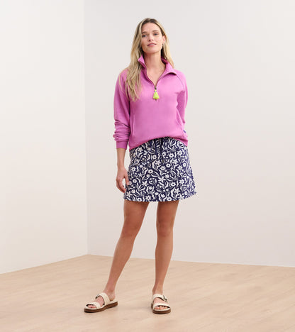 Hatley Mock Neck Pullover - Orchid