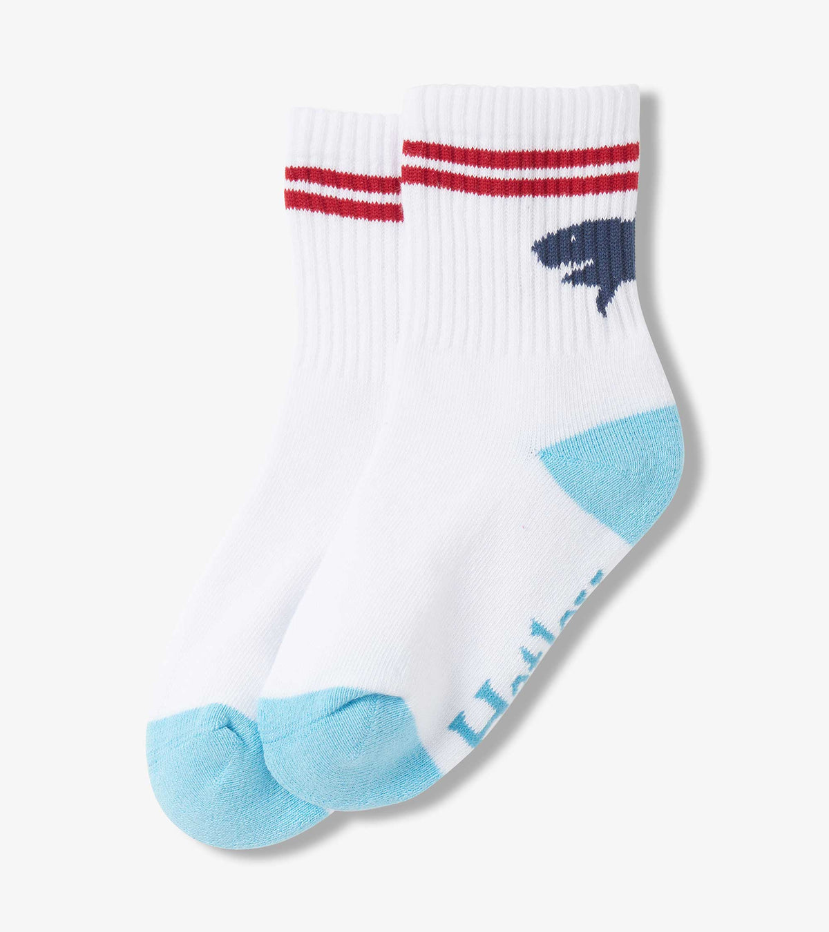 Hatley Boys Shark Silhouette Crew Socks