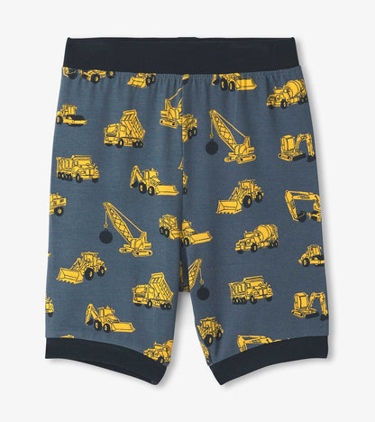 Hatley Boys Under Construction Short Pajama Set