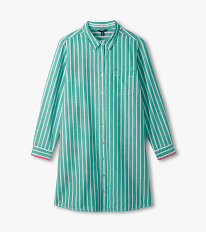 Hatley Julia Shirt Dress - Arcadia Stripes