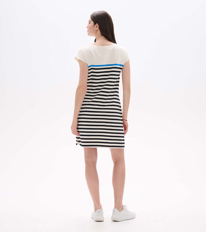 Hatley Capri Dress - Black Stripes