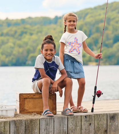 Hatley Girls Starfish Graphic Tee