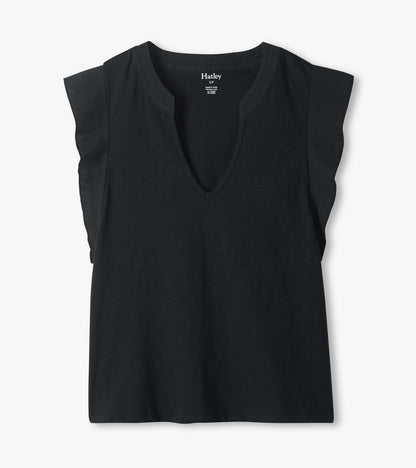 Hatley Mix Media Tank - Caviar