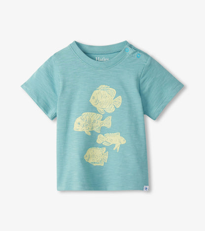 Hatley Baby & Toddler Boys Glow in the Dark Fish T-Shirt
