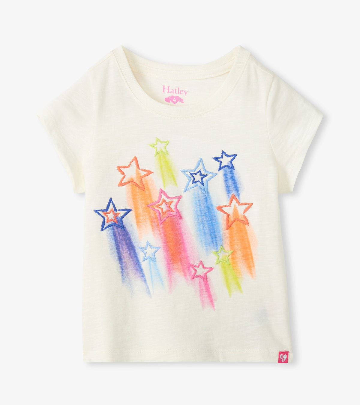 Hatley Girls Falling Stars Graphic Tee