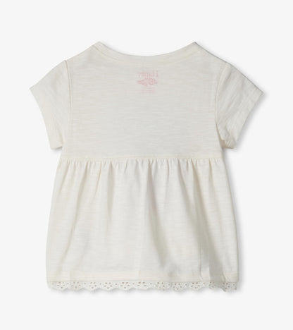 Hatley Baby & Toddler Girls Raspberry T-Shirt & Short Set