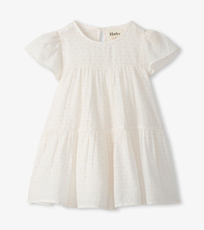 Hatley Baby & Toddler Girls Pearl Swiss Dot Puff Dress