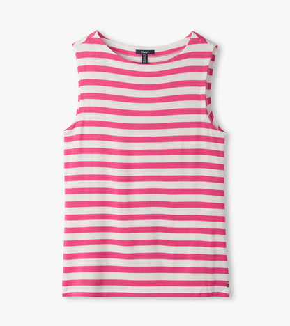 Hatley Everyday Tank - Carmine Rose Stripes