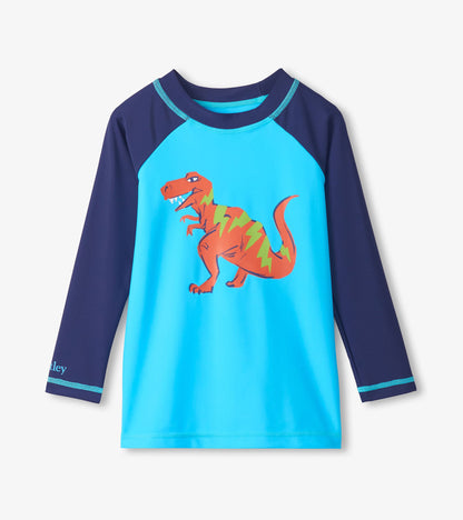 Hatley Boys Dino Graphic Long Sleeve Rashguard