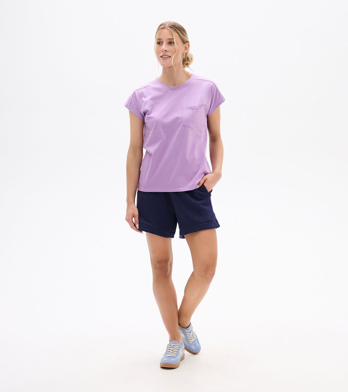 Hatley Ella Relaxed Tee - English Lavender