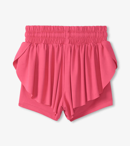 Hatley Girls Fandango Pink Running Shorts