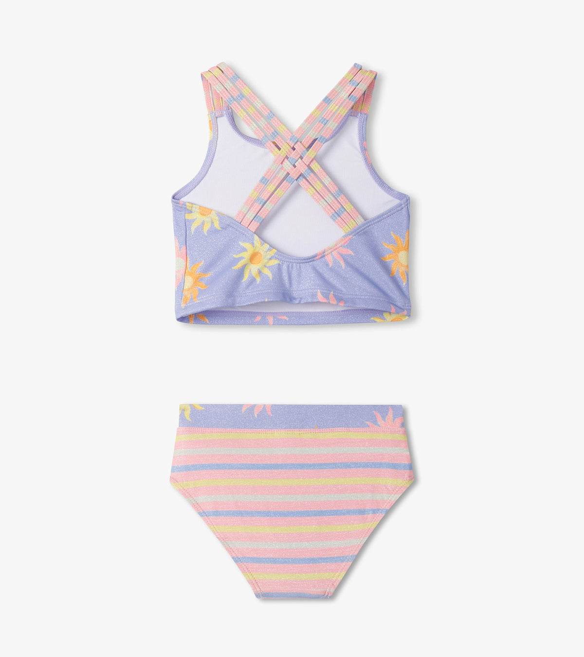 Hatley Girls Lavender Sunshine Two-Piece Swimsuit