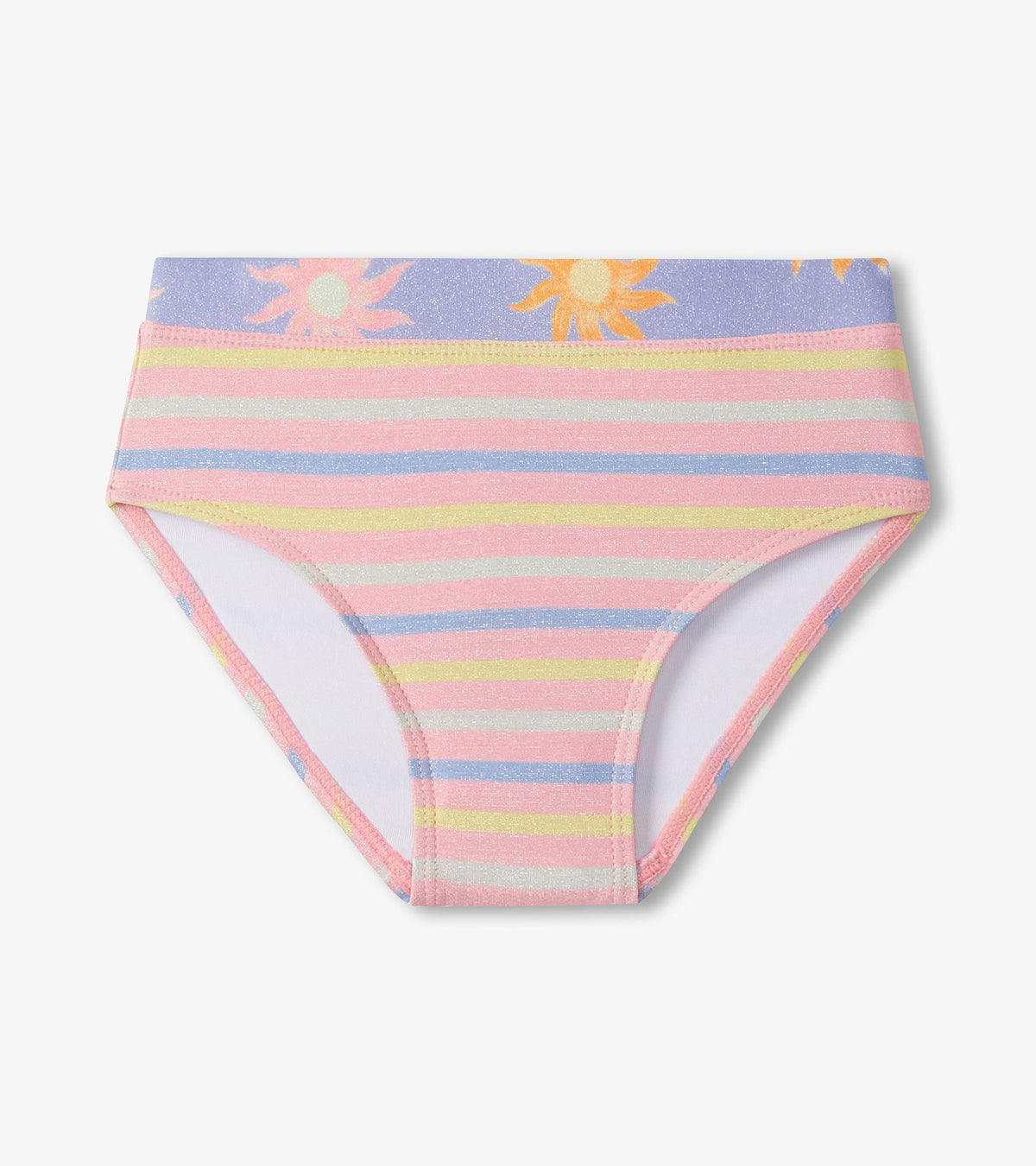 Hatley Girls Lavender Sunshine Two-Piece Swimsuit