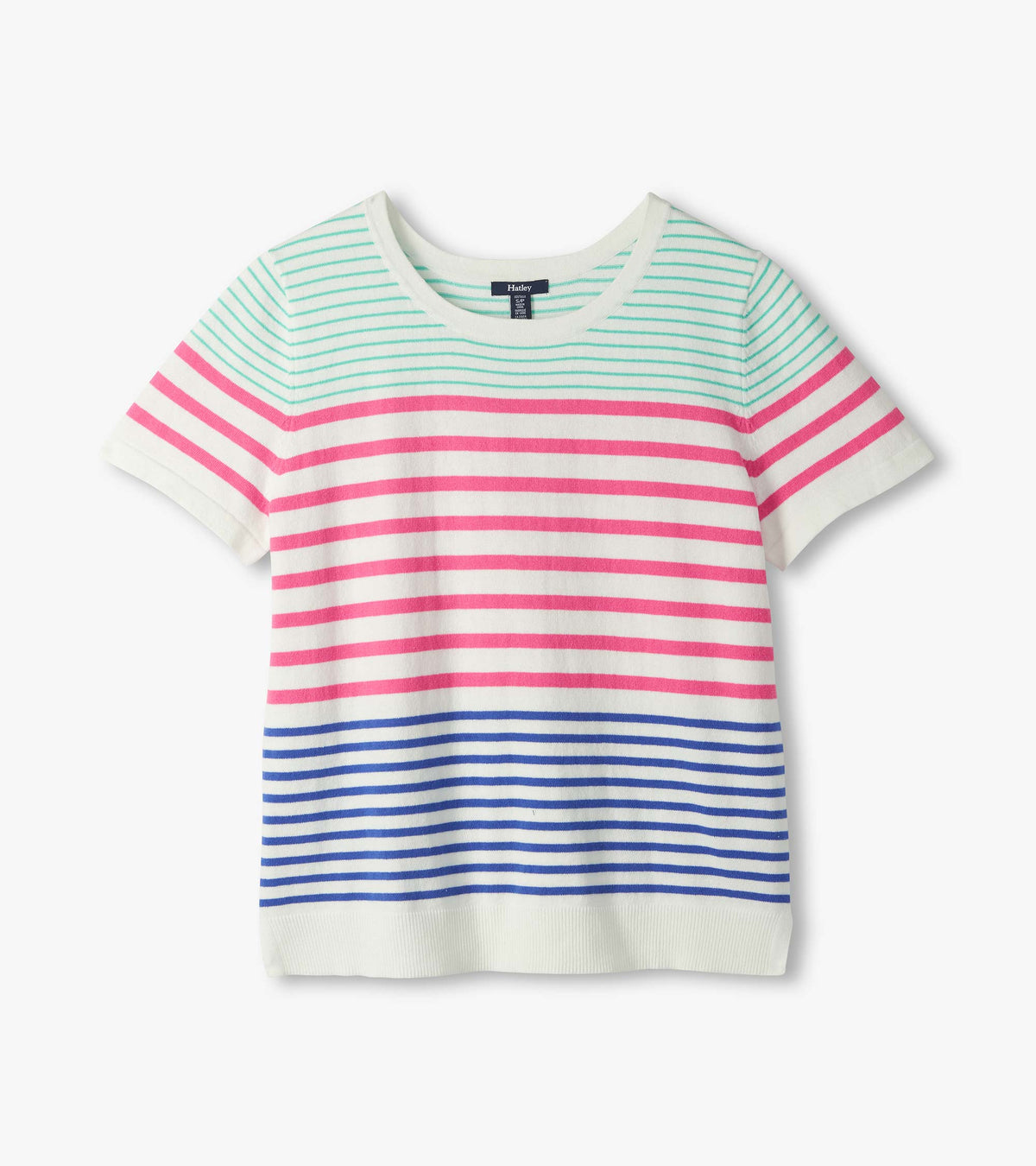Hatley Simone Knit Tee - Summer Stripes