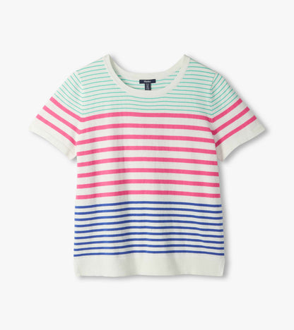 Hatley Simone Knit Tee - Summer Stripes
