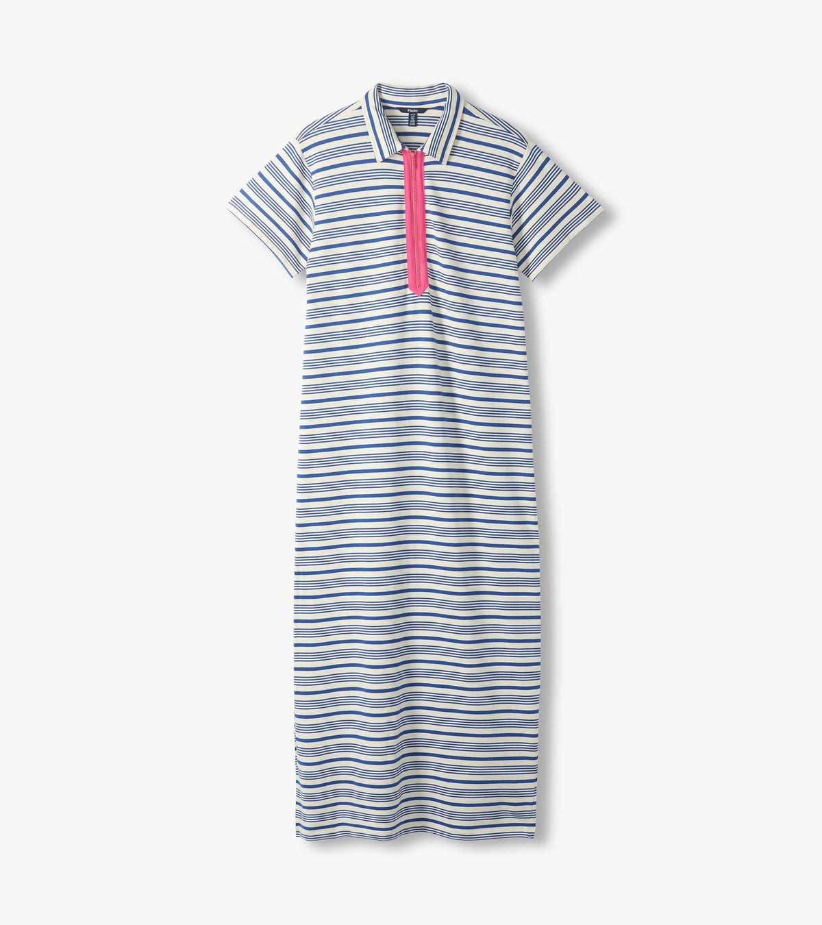 Hatley Contrast Zip Maxi Dress - Limoges Stripes