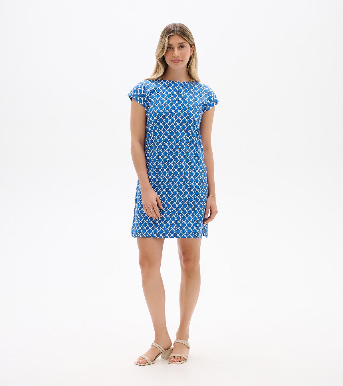 Hatley Capri Dress - French Blue Medallion
