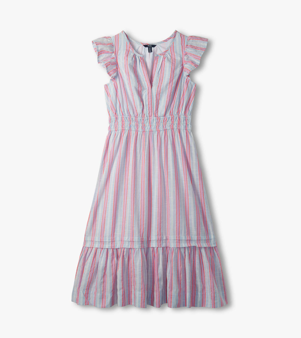 Hatley Fiona Dress - Neon Stripes