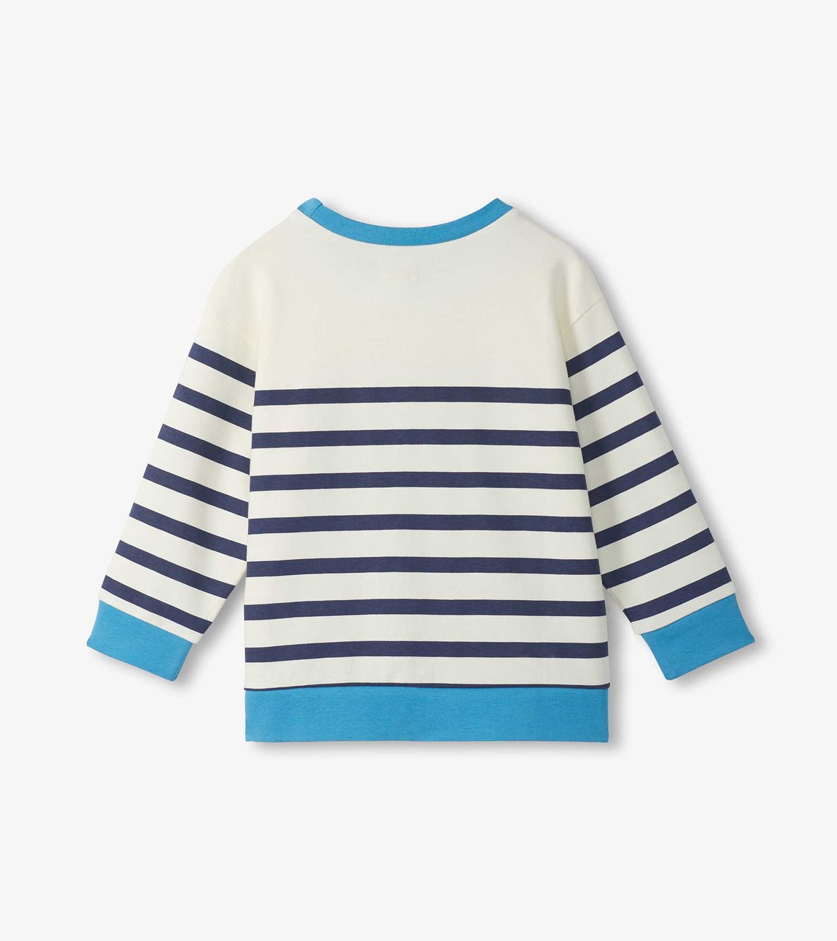 Hatley Boys Preppy Stripes Pullover Sweatshirt