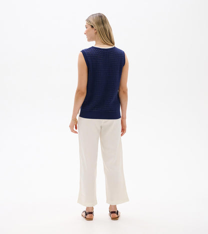 Hatley Cruz Knit Tank - Patriot Blue