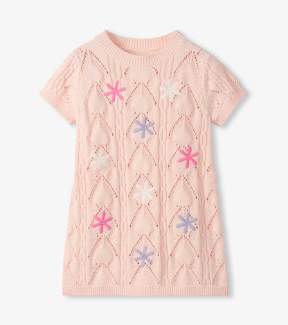 Hatley Baby & Toddler Girls Pearl Blush Crochet Dress